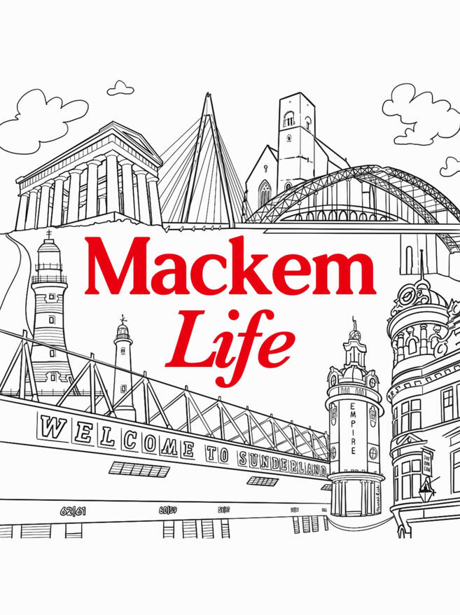 Mackem Life logo, 2026