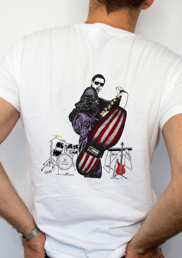 Sunderland Music City t-shirt, 2025